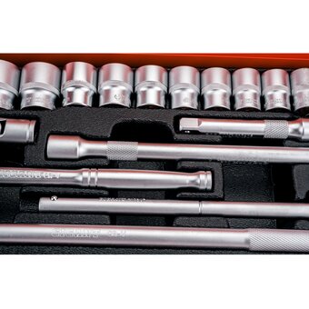  Автомобильный набор инструмента Gigant GAS 24 1/2" 24 предмета 