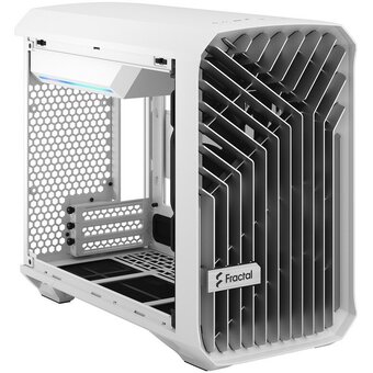  Корпус Fractal Design Torrent Nano White TG Clear Tint (FD-C-TOR1N-03)/mITX, TG/1x180mm fan inc. 