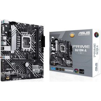  Материнская плата ASUS Prime H610M-A-CSM (90MB1G20-M0EAYC) 