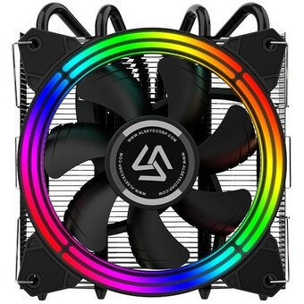  Кулер Alseye H120T для Socket/115x/1200/AM2/AM2+/AM3/AM3+/FM1/AM4/FM2/FM2+, 120мм, 2000rpm, 35.5 дБ, 125Вт, 4-pin PWM, Al+Cu, RGB 