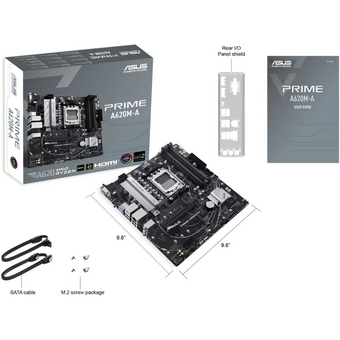  Материнская плата ASUS Prime A620M-A-CSM (90MB1F10-M0EAYC) 