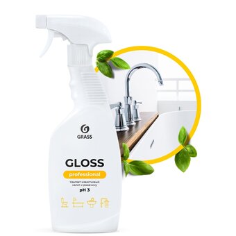  Средство для ванной комнаты GRASS Gloss Professional 125533 600мл 