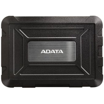  Внешний корпус Adata ED600 AED600-U31-CBK для HDD/SSD 2.5", USB 3.1, противоударный, черный 