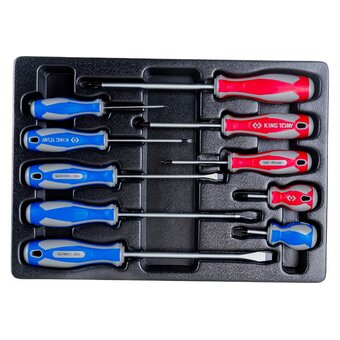  Набор отверток King Tony 9-31110MR ложемент 10 предметов 