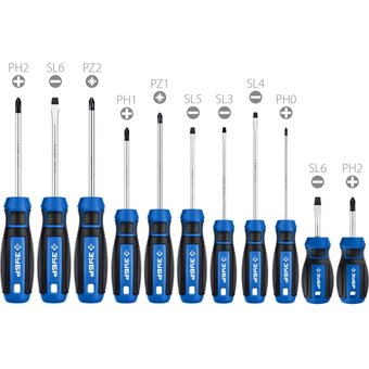 Набор отверток Зубр Профессионал-11 (25241) 11 шт 
