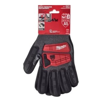 Перчатки Milwaukee 4932479571 с защитой от удара и сопротивлением порезам уровень 5 - 9/L 