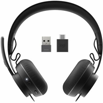  Гарнитура LOGITECH Zone (981-000854) беспроводная черный 