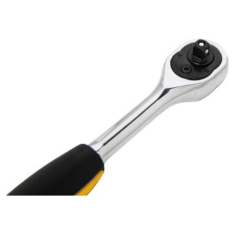  Ключ трещотка Deli DL2323 1/4" длина 155мм, 45 зубьев 