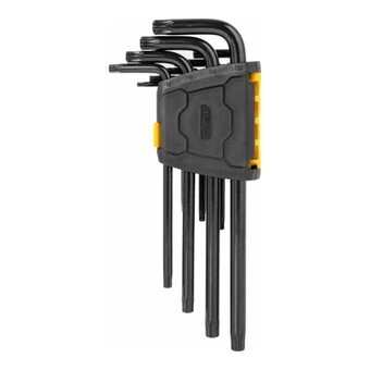  Набор ключей Torx Deli DL234209H удлиненных 9 шт T10,T15,T20,T25,T27,T30,T40,T45,T50 