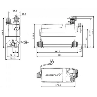  Канализационный насос Grundfos Sololift2 C-3 97775317 