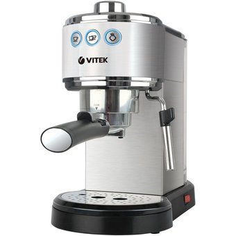  Кофеварка Vitek VT-1515 серебристый 