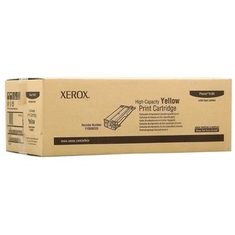  Тонер-картридж Xerox 113R00725 желтый для Xerox Ph 6180 (6000 стр)(Channels) 