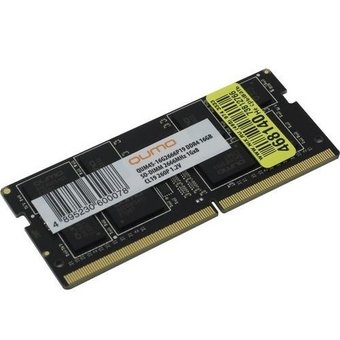  ОЗУ QUMO QUM4S-16G2666P19 SO-DIMM DDR4 16GB 2666MHz 1Gx8 CL19 