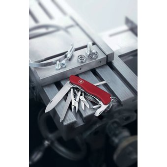  Нож перочинный Victorinox WORK CHAMP (0.8564) 111мм 21функций красный 