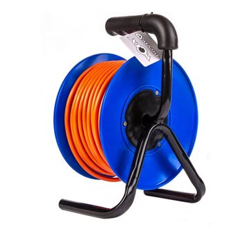  Удлинитель АТЛАНТ 40225 ПВС 4000 Вт 50м на катушке (б/з) 