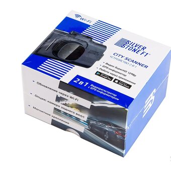  УЦ Видеорегистратор Silverstone F1 CityScanner черный (Компонентный ремонт платы и обновление ПО, нет гар.талона) 