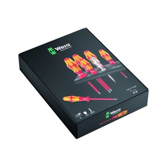  Набор отверток Wera WE-006147 1000V/160I/7 SATZ 7TLG 