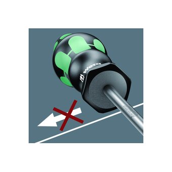  Отвертка Wera 335 WE-110004 0,8x4,0x100мм 