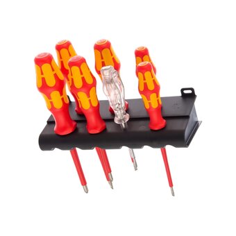  Набор отверток Wera WE-006147 1000V/160I/7 SATZ 7TLG 