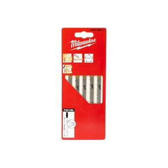  Пилки Milwaukee 4932346071 для лобзика T301DL 105мм 5штук 