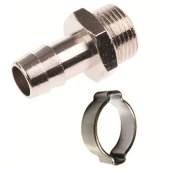  Переходник ELITECH (704,0236) 1/2"П-елочка 10мм + кольцо 10х15мм 