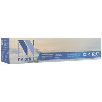  Картридж совместимый NVPrint NV-KXFAT472A7 Panasonic KX-FAT472A7 для KX-MB2110RU/2117RU/2130RU/2137RU/2170RU/2177RU (2000k) 