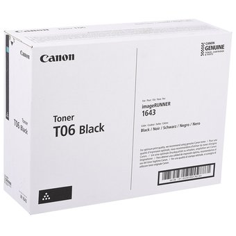  Тонер-картридж Canon 3526C002 T06 для IR1643s. чёрный. 20 500 страниц. 