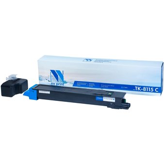  Картридж совместимый NVPrint NV-TK8115C NV-TK-8115 Cyan для Kyocera EcoSys-M8124/EcoSys-M8130 (6000k) 