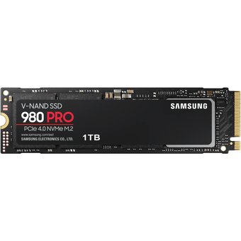  SSD Samsung MZ-V8P1T0BW 980 PRO SSD 1TB V-NAND 3-bit MLC, Elpis, M.2 (2280) PCIe Gen 4.0 x4, NVMe 1.3c, R7000/W5000, IOPs 1 000 
