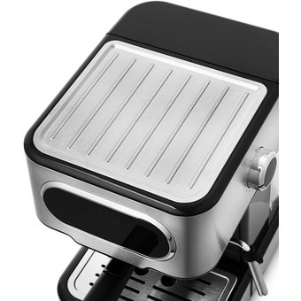  Кофеварка Kitfort KT-765 серебристый/черный 