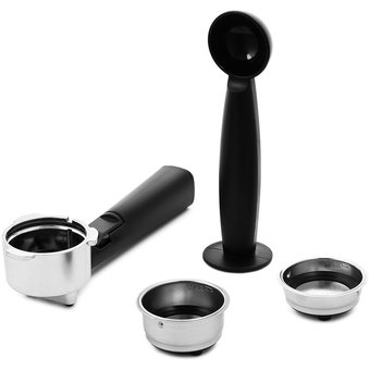  Кофеварка Kitfort KT-765 серебристый/черный 