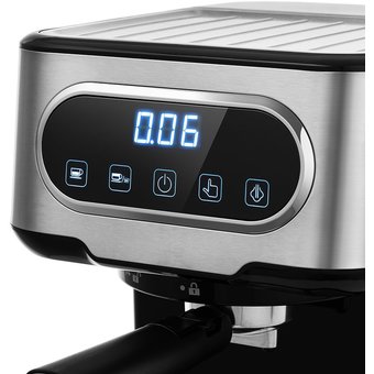  Кофеварка Kitfort KT-765 серебристый/черный 