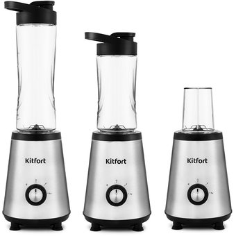  Блендер Kitfort КТ-1340-3 серебристый 