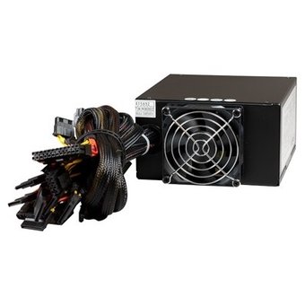  Блок питания Exegate EX174459RUS 600W Exegate RM-600ADS APFC,2х8 cm fan, 20+4pin/(4+4)pin , 2xPCI-E , 9xSATA 