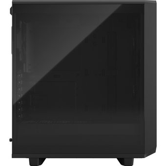  Корпус Fractal Design Meshify 2 Compact Black - TG / ATX, TG / 2x140mm & 1x120mm fans inc. / FD-C-MES2C-03 