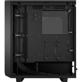  Корпус Fractal Design Meshify 2 Compact Black - TG / ATX, TG / 2x140mm & 1x120mm fans inc. / FD-C-MES2C-03 