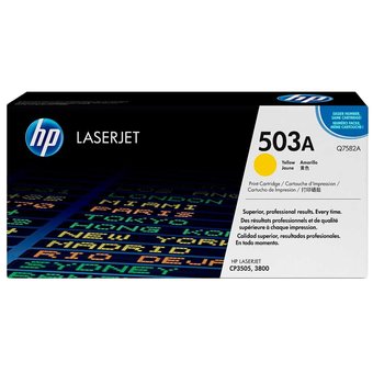  Тонер-картридж HP Q7582A Color LaserJet Yellow Print Cartridge 