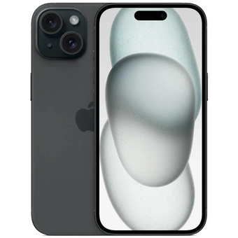  Смартфон Apple iPhone A3092 15 MV9J3CH/A 128Gb черный 