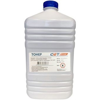  Тонер Cet CE28-K/CE28-D CET111072579 черный бутылка 579гр. (в компл.:девелопер) для принтера Konica Minolta Bizhub C258/308/368 