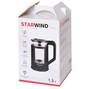  Чайник Starwind SKG2061 черный 