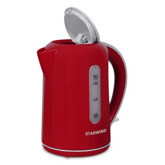  Чайник Starwind SKG1021 красный/серый 