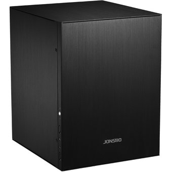  Корпус Jonsbo C2 без БП, mini-ITX, micro-ATX, черный 