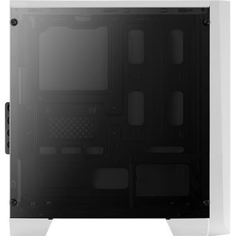  Корпус Aerocool Cylon Mini White BG Tempered Glass без БП, mATX, боковое окно, закаленное стекло, RGB, белый 