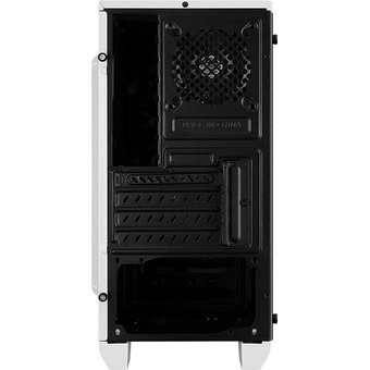  Корпус Aerocool Cylon Mini White BG Tempered Glass без БП, mATX, боковое окно, закаленное стекло, RGB, белый 
