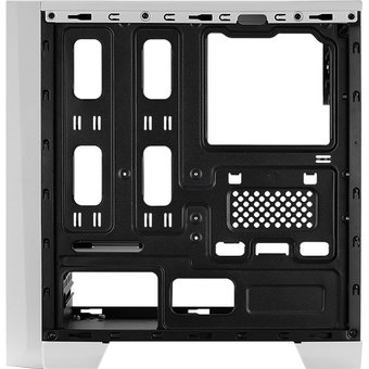  Корпус Aerocool Cylon Mini White BG Tempered Glass без БП, mATX, боковое окно, закаленное стекло, RGB, белый 