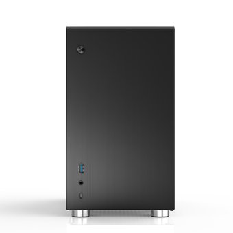  Корпус Jonsbo V10-A Black без БП, mini-ITX, черный 