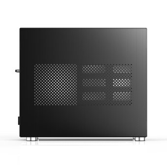  Корпус Jonsbo V10-A Black без БП, mini-ITX, черный 