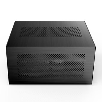 Корпус Jonsbo V10-A Black без БП, mini-ITX, черный 