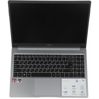  Ноутбук Tecno MegaBook T1 (71003300136) Ryzen 5 5560U 16Gb SSD512Gb AMD Radeon 15.6" IPS FHD (1920x1080) Windows 11 Home 64 grey 