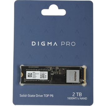  SSD Digma Pro Top P6 DGPST5002TP6T6 PCIe 5.0 x4 2TB M.2 2280 